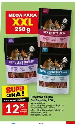 Twój Market Przysmak dla psa Pet Republic Duck Breasts Jerky oferta