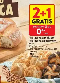 Intermarche Kajzerka z makiem Reva oferta