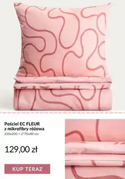 Homla Pościel EC FLEUR z mikrofibry różowa 220x200 cm + 2x70x80 cm oferta