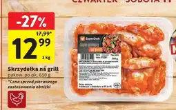 Intermarche Skrzydełka na grill SuperDrob oferta