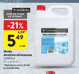 Intermarche Woda demineralizowana Domedia oferta