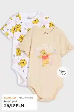 Sinsay Body niemowlęce Disney 2-pak oferta