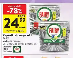 Intermarche Kapsułki do zmywarki Fairy Platinum Plus oferta