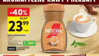 Intermarche Kawa rozpuszczalna Nescafé Crema oferta