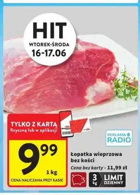 Intermarche Łopatka wieprzowa bez kości oferta