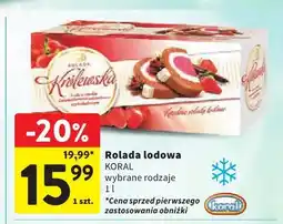 Intermarche Rolada lodowa Koral oferta