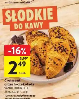 Intermarche Croissant orzech-czekolada Vandemoortele oferta