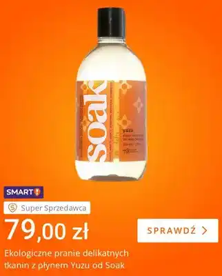 Płyn do prania delikatnych tkanin Soak Yuzu