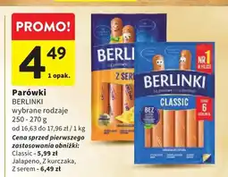 Intermarche Parówki Berlinki Classic oferta