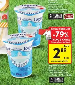Intermarche Jogurt naturalny Bieluch oferta