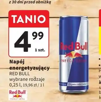 Intermarche Napój energetyzujący Red Bull oferta