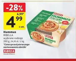 Intermarche Hummus Italiano Ribella oferta