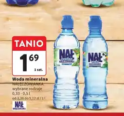 Intermarche Woda mineralna Nałęczowianka oferta
