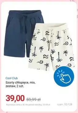 Smyk Szorty chłopięce Cool Club zestaw 2-pak oferta