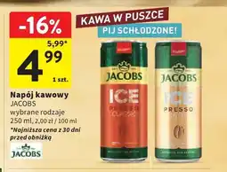 Intermarche Napój kawowy Jacobs Ice Presso Classic oferta
