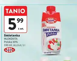Intermarche Śmietanka Mlekovita Polska 30% oferta