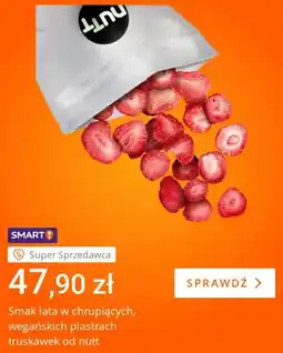 Allegro Truskawki liofilizowane w plastrach Nutt oferta