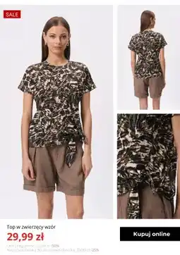 Greenpoint Top w zwierzęcy wzór Greenpoint oferta
