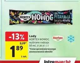 Intermarche Lody Hortex Wowoc Pitahaja liczi & mięta oferta
