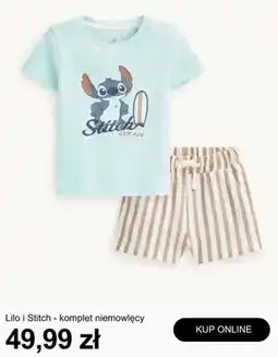 C&A Komplet niemowlęcy Lilo i Stitch oferta