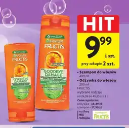Intermarche Szampon do włosów Garnier Fructis oferta