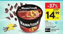 Intermarche Lody Manhattan Vanilla Choco-Late oferta