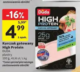 Intermarche Kurczak gotowany w plastrach Duda High Protein oferta