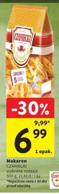 Intermarche Makaron Czaniecki oferta