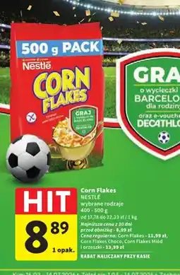 Intermarche Płatki kukurydziane Nestlé Corn Flakes oferta