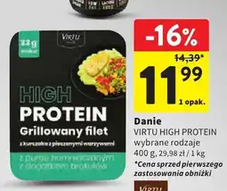 Intermarche Danie gotowe Virtu High Protein Grillowany filet z kurczaka z pieczonymi warzywami oferta