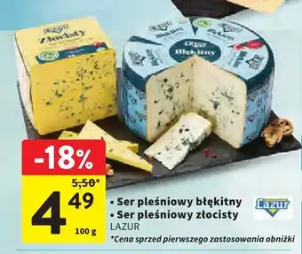 Intermarche Ser pleśniowy błękitny Lazur oferta