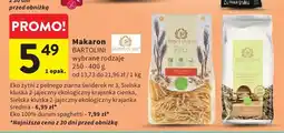 Intermarche Makaron Eko żytni z pełnego ziarna świderek nr 3 Bartolini oferta