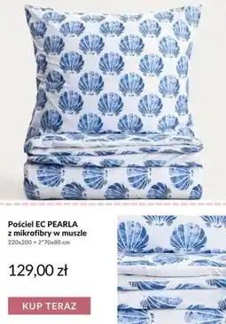 Homla Pościel EC PEARLA z mikrofibry w muszle oferta