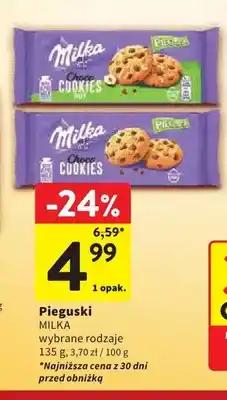 Intermarche Ciastka Pieguski Milka oferta