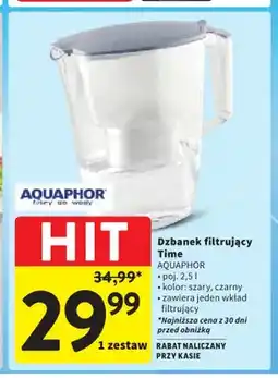 Intermarche Dzbanek filtrujący AQUAPHOR Time oferta