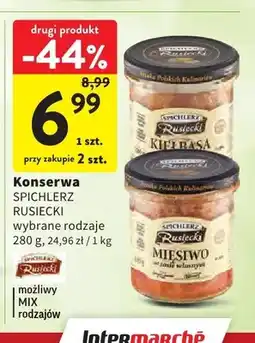 Intermarche Konserwa Mięsiwo w sosie własnym Spichlerz Rusiecki oferta