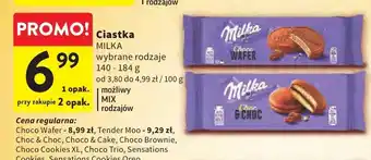 Intermarche Ciastka Milka Tender Moo oferta
