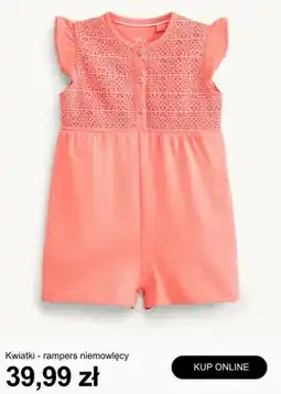 C&A Rampers niemowlęcy Kwiatki C&A oferta