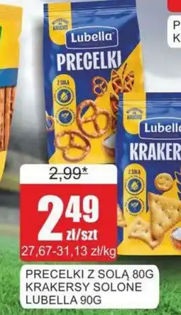 Bingo Lubella Precelki z solą lub Krakersy solone oferta