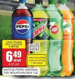 Bingo Pepsi, Mirinda, 7Up, Mountain Dew Napoje oferta