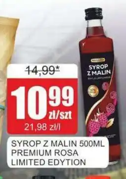 Bingo Premium Rosa Syrop z malin Limited Edytion oferta