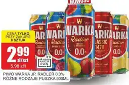 Bingo Warka Piwo jp, Radler 0.0% oferta