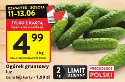 Intermarche Ogórek gruntowy luz oferta