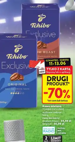 Intermarche Tchibo Exclusive Kawa mielona oferta