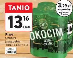 Intermarche Okocim Piwo jasne pełne oferta