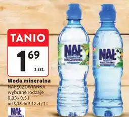 Intermarche Nałęczowianka Woda mineralna oferta