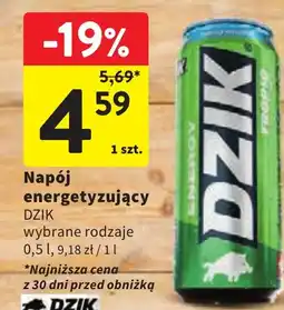 Intermarche Dzik Napój energetyzujący oferta