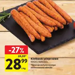 Intermarche Madej Wróbel Kiełbaski pieprzowe oferta