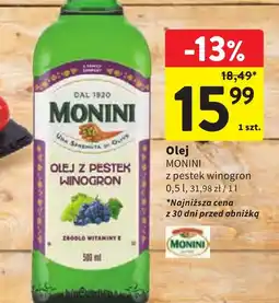 Intermarche Monini Olej z pestek winogron oferta