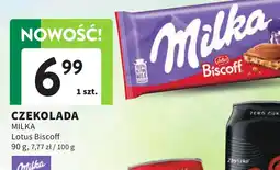 Intermarche Milka Czekolada Lotus Biscoff oferta